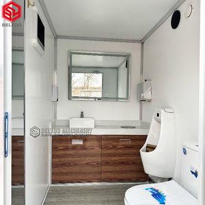 Remorque de salle de bain portable <span class=keywords><strong>VIP</strong></span> avec climatisation Design moderne Toilettes mobiles pour grands rassemblements en plein air utilisées comme toilettes - Product Image 4