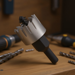 Hojas de sierra excéntricas HSS-E para taladrar madera y metal con un diámetro de vástago de 12 mm - Product Image 3