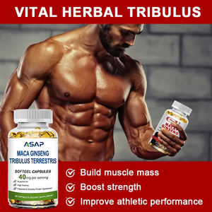 Complément alimentaire énergétique à base de plantes OEM ASAP pour hommes, complément de santé, maca, ginseng, tribulus terrestris, capsule molle - Product Image 2