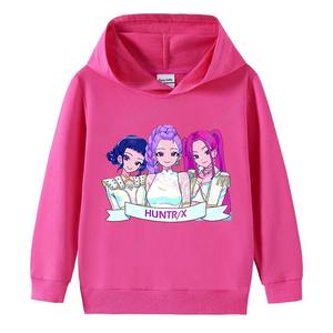 เสื้อผ้า2025แบบสวมหัวแขนยาวชุดกีฬามีฮู้ดสำหรับเด็กผู้หญิงฤดูใบไม้ร่วง - Product Image 2