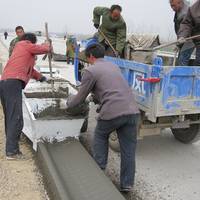 Nouvelle machine à paver le béton par glissement Siming 0-3m/min, avec moteur Briggs & Stratton 16HP 3054, composant central entièrement hydraulique