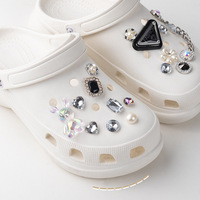 Nouveau Style fantaisie bijou diamant sabot breloques Bling strass usine Stock bricolage accessoires chaussures chaussures décorations chaussures breloques