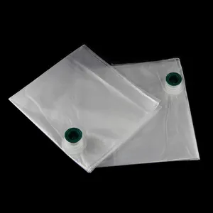 Yeniden kullanılabilir esnek gıda sınıfı içecek plastik saklama kutusu saklama çantası toplu İçecek folyo sıvı taşıma ambalaj kapağı