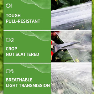 Mallas Mosquiteras de HDPE Virgen de 30, 40, 50 y 60 Malla para Invernaderos, Huertos y Agricultura, Redes Anti-Insectos - Product Image 3