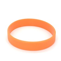 Einfarbige Blanko-Sport-Silikonarmbänder zur Gruppenunterscheidung Erwachsenen-Armbänder Silikon-Handringe