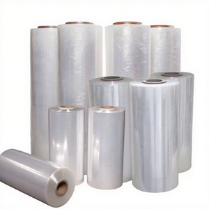 <span class=keywords><strong>Película</strong></span> Estirable Transparente de Grado Industrial LLDPE, 50 cm de Ancho, Material de PE Suave, Protectora, Resistente a la Humedad, <span class=keywords><strong>Proceso</strong></span> de Moldeo por Soplado - Product Image 1