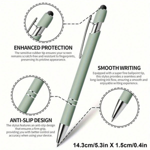 Promotiepen met aangepast logo, nieuwigheid, sport, metalen stylus, balpen met metalen behuizing voor geschenken - Product Image 2