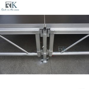 Durable Aluminum <b>Stage</b> 1x2m <b>Platform</b> Black Non-slip Outdoor <b>Stage</b> Sale - Product Image 6