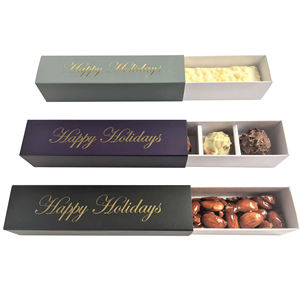 Superventas nuevo estilo caja de embalaje rosa pastel tuerca <span class=keywords><strong>Donuts</strong></span> Sushi pastelería panadería personalizada galleta Brownie caja de embalaje con insertos - Product Image 4