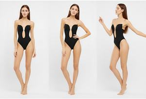 Modeladores de Cintura Femininos Estilo Diário, Shapewear com Alças Invisíveis, Controle de Barriga, <span class=keywords><strong>Corset</strong></span> de Controle Firme, Sem Costura e Sem Costas - Product Image 2