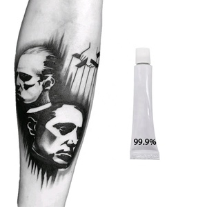 Crema Blanca para Tatuajes de Marca Privada, Fórmula Profesional al 99.9%, Aplicación Previa al Tatuaje, Maquillaje Permanente y Cuidado de la Piel, 10g 30g 50g - Product Image 3