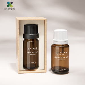 Botella de Vidrio Personalizada para Suero, Envase para Aceite Esencial con Tapa de Rosca y Control de Flujo para Masajes y Cuidado de la Piel, con Caja Exterior - Product Image 2