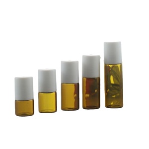 ขวดโรลออนใส ขนาด 1 มล. 2 มล. 3 มล. 5 มล. ขวดแก้วสำหรับน้ำมันหอมระเหย น้ำหอม ขวดเปล่าขนาดพกพาสำหรับเดินทาง พร้อมฝาและลูกกลิ้ง - Product Image 3