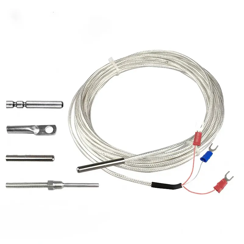 A classTemperature Sensor RTD PT100 Sensor Probe 3 wires