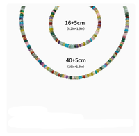 Juego de Joyería de Estilo Bohemio Colorido al por Mayor de Fábrica con una Pulsera de Ojo de Tigre con Cuentas y un Collar de Piedra Natural