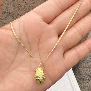 2023 Thời Trang Phim Hoạt Hình Thiết Kế 24K Đồng Mạ Vàng Mặt Dây Chuyền Dễ Thương <span class=keywords><strong>Hello</strong></span> Cat <span class=keywords><strong>Kitty</strong></span> DIY Mặt Dây Chuyền Đẹp Vòng Cổ Cho Cô Gái Trẻ - Product Image 3