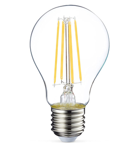 Großhandels preis Hohe Lumen Dekorative <span class=keywords><strong>LED</strong></span>-Glühbirne, Hochwertige dimmbare klare <span class=keywords><strong>LED</strong></span>-Glühbirne mit langem Filament A60 A19 2700k - Product Image 4