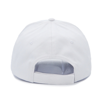 Gorra de Béisbol Personalizada de 5 Paneles con Logotipo Bordado, Gorra de Algodón Estructurada Blanca con Logotipo Personalizado