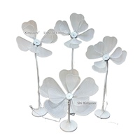 Arrangements lumineux décoratifs en acrylique pour allée de mariage, scène et guide de chemin en forme de pivoine