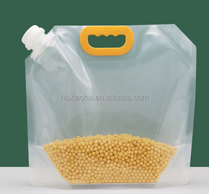 Semi di soia, fagioli mung, fagioli rossi di mais macinato, condimenti di riso miglio sacchetti di imballaggio trasparente sacchetti di imballaggio con manico - Product Image 5