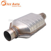 Catback Exhaust System Emission Cleaning TWC Ceramic Catalyst Stainless Steel Universal High Performance Catalytic Converter