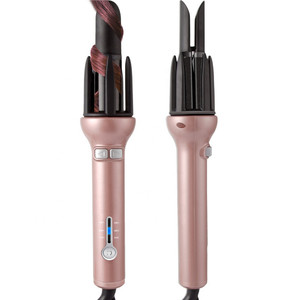 Chuyên nghiệp không dây ma thuật đòn bẩy tóc <span class=keywords><strong>Curler</strong></span> LCD hiển thị nhiệt độ gốm 25mm Thùng nhanh PTC sưởi ấm tự động tắt - Product Image 1