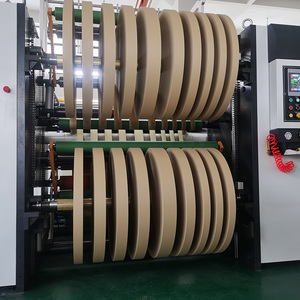 Không dệt vải, băng dính rạch tua máy nhãn Dải Kraft Giấy cuộn SLITTER Rewinder - Product Image 1