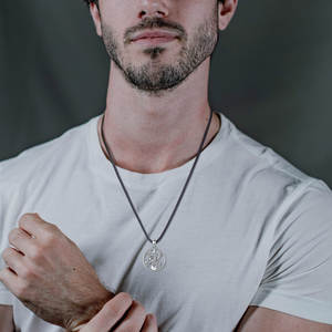 Merryshine Trendy 925スターリングシルバーミュージック恋人ギター型ペンダントネックレスリンクチェーンファッショナブルなジュエリー - Product Image 2