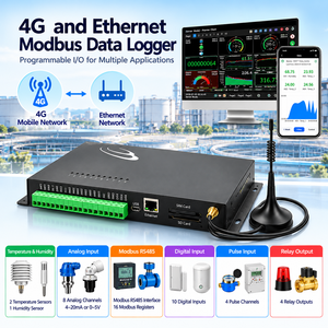 Registrador de Datos Inteligente 4G Ethernet Modbus, Registrador de Datos TCP/IP Ethernet, Medidor de Energía, Registrador de Datos RS485 Modbus - Product Image 3