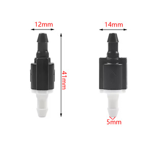 Válvula de Retención para Manguera de Lavaparabrisas 85321-26020 para Autos Toyota y Lexus, Nylon Negro - Product Image 3