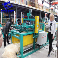 Luozzbest-Machine à fabrication de laine de bois, dispositif pour claquettes de laine du bois