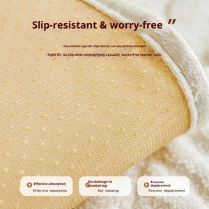 Cojín de <span class=keywords><strong>sofá</strong></span> exclusivo transfronterizo estilo crema, de felpa, modelo cola de zorro, a rayas, engrosado, antideslizante, para otoño-invierno, nuevo modelo 2026 - Product Image 3