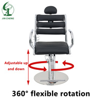 Chaise de coiffure professionnelle Jincheng, chaise de barbier à levage hydraulique pour la beauté, le massage et la coiffure