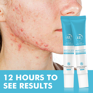 Gel all'Acido Salicilico 20g per Trattamento <span class=keywords><strong>Viso</strong></span>, Rimuove l'Acne in 12 Ore, Risultati Visibili - Product Image 2