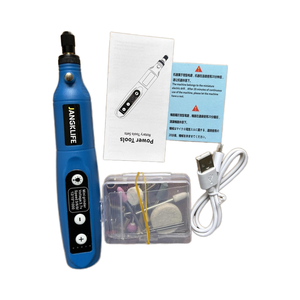 JANGKLIFE <span class=keywords><strong>Mini</strong></span> perceuse électrique rechargeable par USB, ensemble d'outils pratiques pour le bricolage, outils multifonctionnels de meulage et de polissage léger à 5 niveaux - Product Image 3