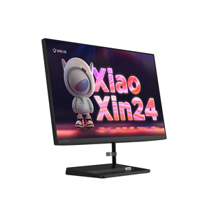 Lenovo (Lenovo)-ordenador de escritorio pequeño integrado, 23,8 pulgadas (R5 5500 u 8 g 512 g SSD Cámara win11), color negro - Product Image 3