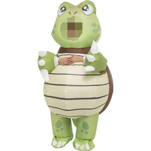 巨型充气海洋儿童成人海龟服装高品质充气吉祥物服装服装