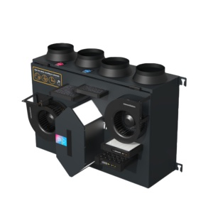 Ventilador de Recuperación de Calor Vertical <span class=keywords><strong>MIA</strong></span> de 500m³/h con ESP y Filtro HEPA H13, Alta Recuperación de Calor para Clínicas y Oficinas - Product Image 2