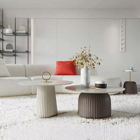 Table basse moderne personnalisée blanche et or, grande table en marbre avec design relevable et hauteur réglable pour salon et usage domestique