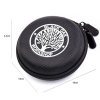 Étui de montre rond portable en EVA noir, personnalisation professionnelle