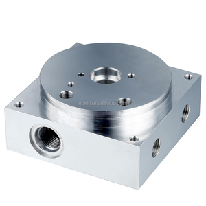 Bloc d'alimentation hydraulique en aluminium moulé Empileur électrique Benne basculante pour remorque Changeur de pneus Collecteur central Pompage Raccords pour camions - Product Image 4