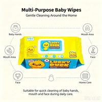 Lingettes pour les mains et la bouche pour bébé, grandes, épaisses, douces, en tissu non tissé spunlace, pour la décontamination et le nettoyage, 200x190mm, usage domestique, vente en gros