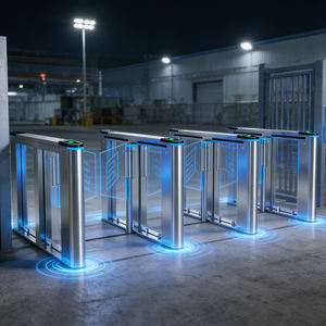 Tornello di Controllo Accessi con Riconoscimento Facciale e Barriera Veloce per Stazioni della Metropolitana e Ingressi Sicuri - Product Image 4