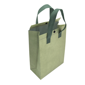 Sac isotherme pour la livraison de repas à emporter, personnalisé avec logo imprimé, en non-tissé, avec bande adhésive, promotionnel - Product Image 1