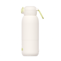 Calentador de Biberones Portátil Recargable para Exteriores Noobebe NB-TN308A, 350 ml, Botón de Silicona, Temperatura Ajustable, Gran Venta 2026