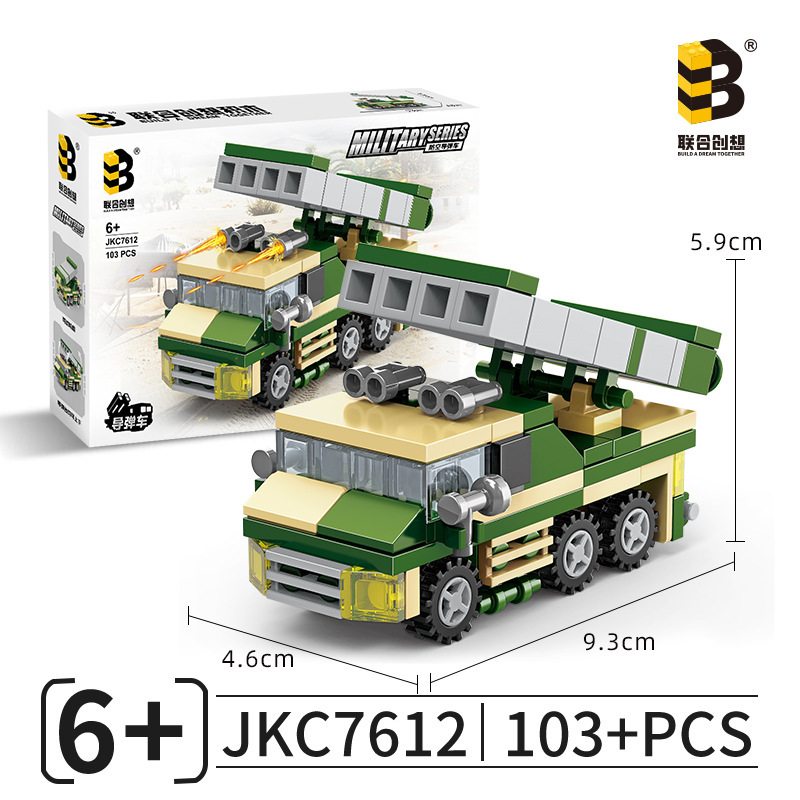 รถบรรทุกขีปนาวุธต่อสู้อากาศยาน Jkc7612 - ซีรีส์ทางการทหาร