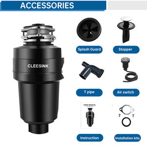 Processore di Rifiuti Alimentari Intelligente CLEESINK da 0,5 HP, Trituratore Continuo per Uso Personale - Product Image 4