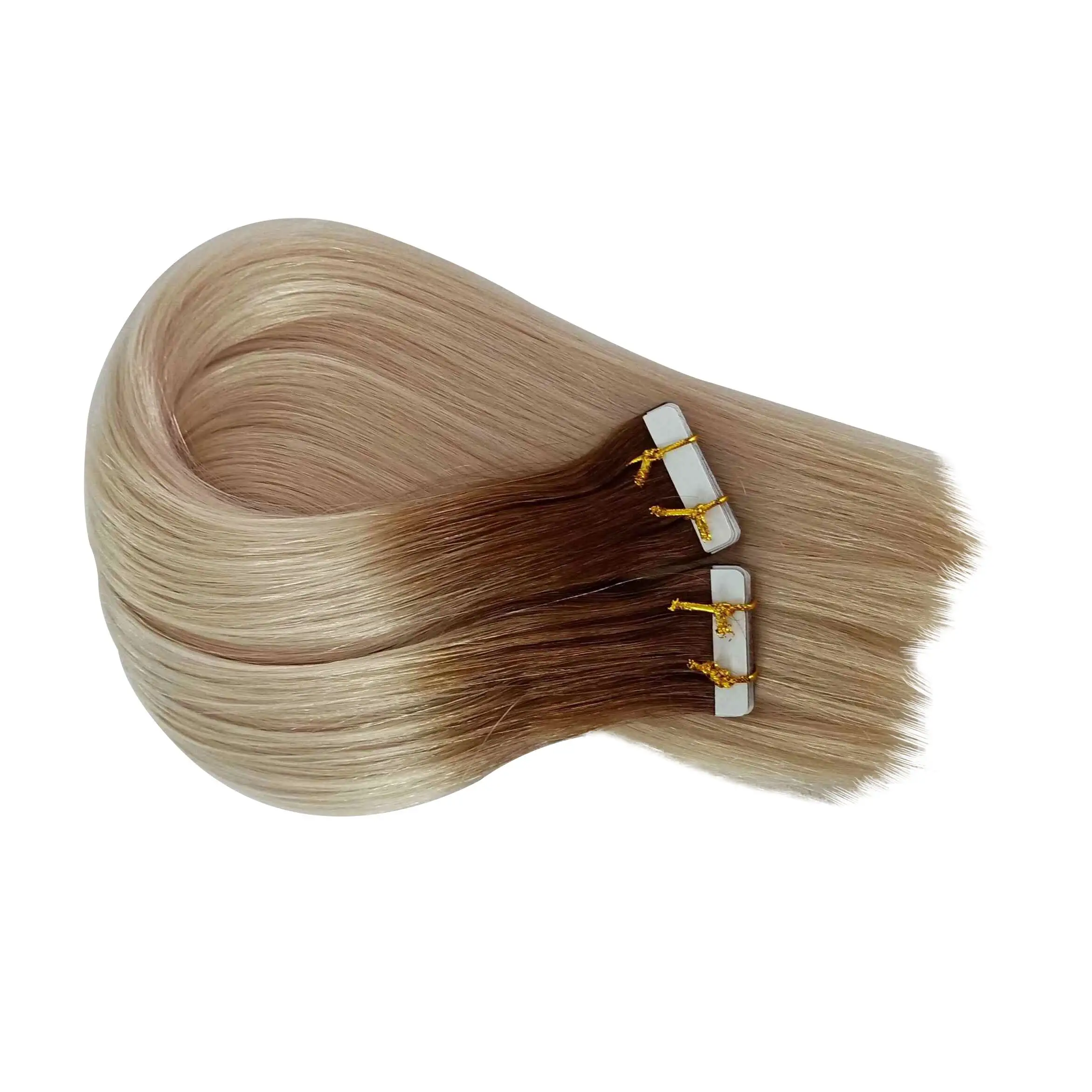 Russian Extension Cuticle Intact Double Drawn Tape in Hair Hair Extensions and Can offer free sample