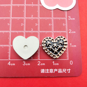 Offre Spéciale rose Mini Flatback résine coeur pentagramme breloques ornements crème colle décorations accessoires pour bijoux coque de téléphone - Product Image 5