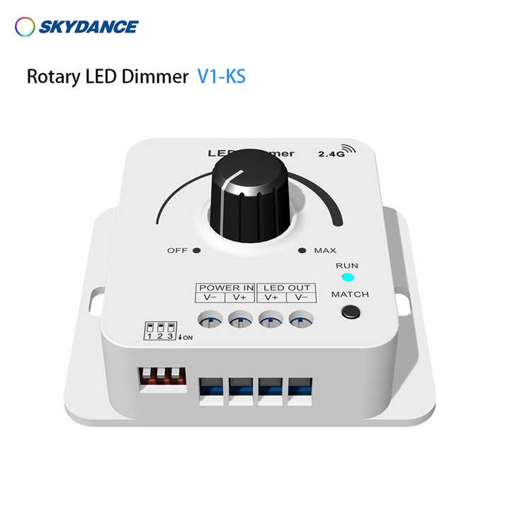 3-Key LED Controller For RGB LED Light Strips With